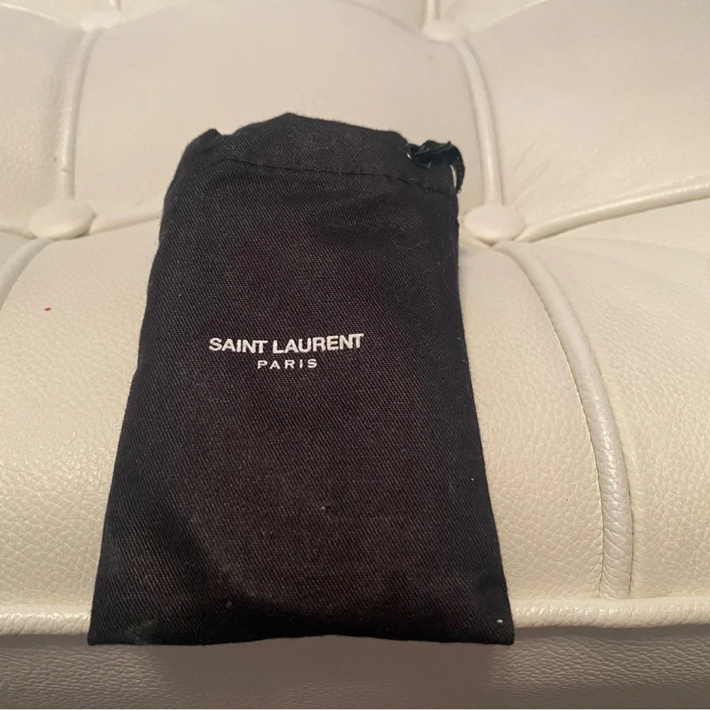 Saint Laurent Cream and Brown Sneakers - Picture 6 of 6